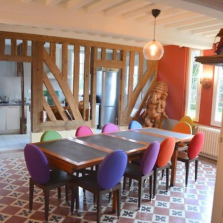Вилла Manoir Normand Au Coeur D'Un Domaine Equestre Saint-Samson Экстерьер фото