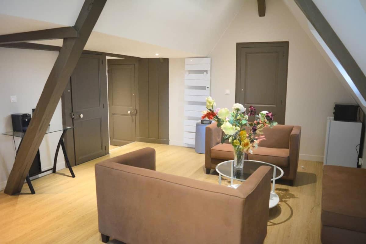 Вилла Manoir Normand Au Coeur D'Un Domaine Equestre Saint-Samson Экстерьер фото